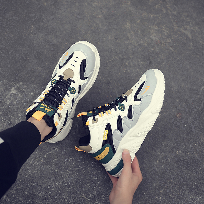 Warrior High-Top 'Black Beige Grey' 圖 14