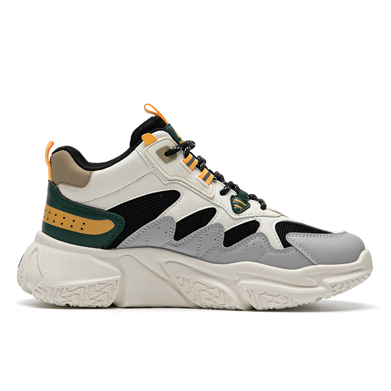 Warrior High-Top 'Black Beige Grey' 圖 2