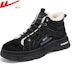 Details for Warrior High-Top 'Kerja Fleece Hitam Berlapis' WBN(JS)-137003