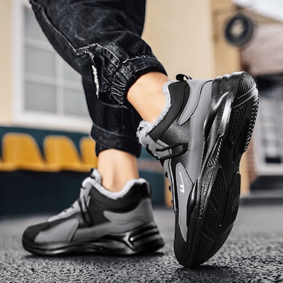 Warrior High-Top 'Black Grey' WXY(S)-1595N07 7