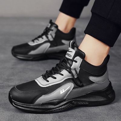Warrior High-Top 'Black Grey' WXY(S)-1595N07 2