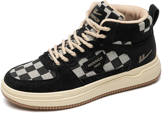Warrior High-Top ''Noir Kaki Damier'' WXY(S)-1889C05 Lookbook Warrior High-Top ''Noir Kaki Damier'' WXY(S)-1889C05