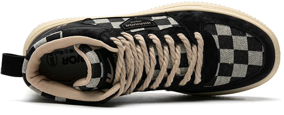 Warrior High-Top ''Noir Kaki Damier'' WXY(S)-1889C05 Shop Warrior High-Top ''Noir Kaki Damier'' WXY(S)-1889C05