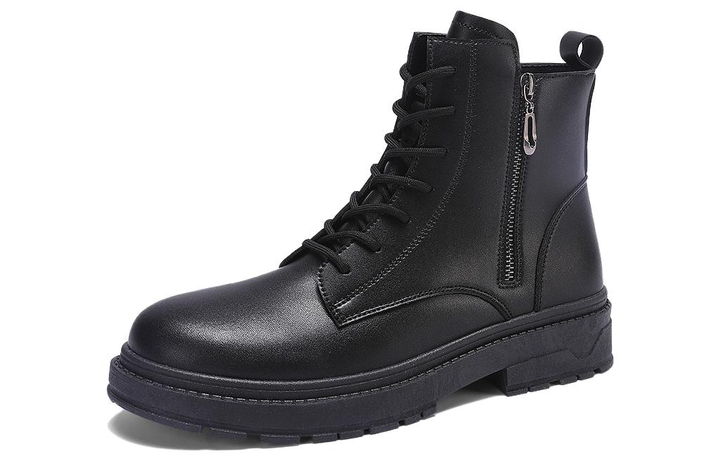 Order Warrior High-Top 'Black Martin' Zapatillas Altas Negras WBN(JS)-063801