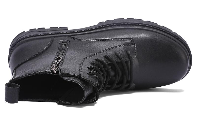 Lookbook Warrior High-Top 'Black Martin' Zapatillas Altas Negras WBN(JS)-063801