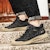 Warrior High-Top 'Hitam Retro Kasual' WXY(S)-3505N03
