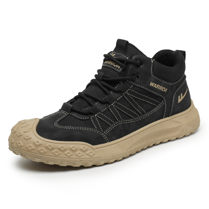 Lookbook Warrior High-Top 'Black Retro Casual' WXY(S)-3505N03