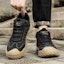 Cheap Warrior High-Top 'Hitam Retro Kasual' WXY(S)-3505N03