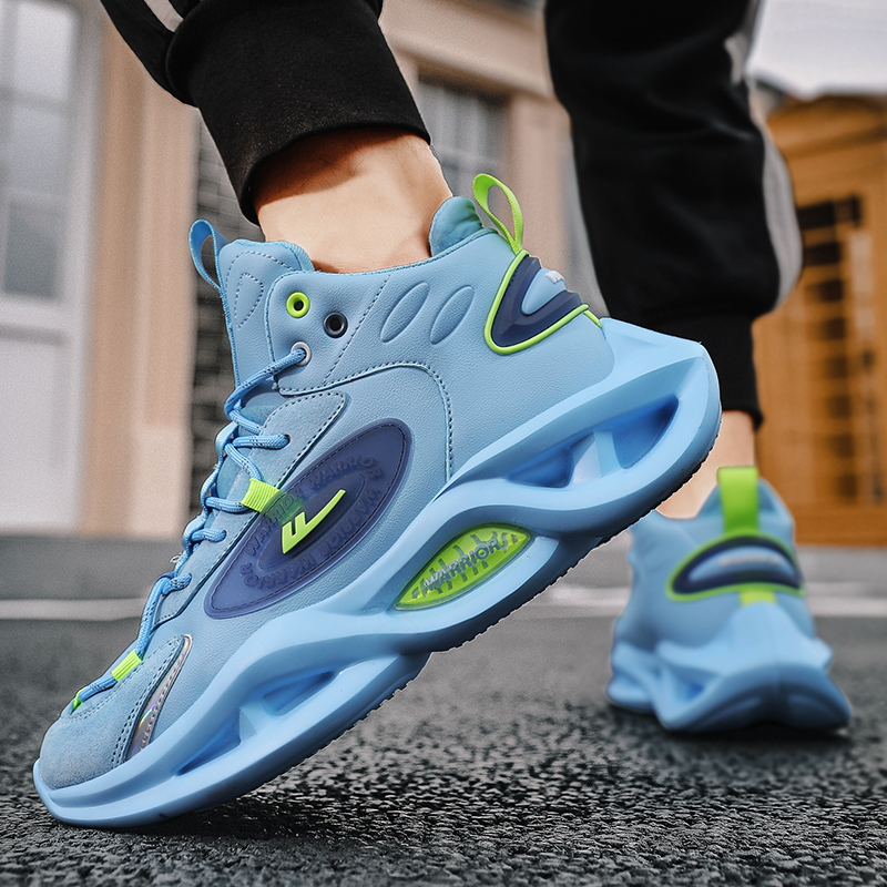 Warrior High-Top 'Blue' 圖 4