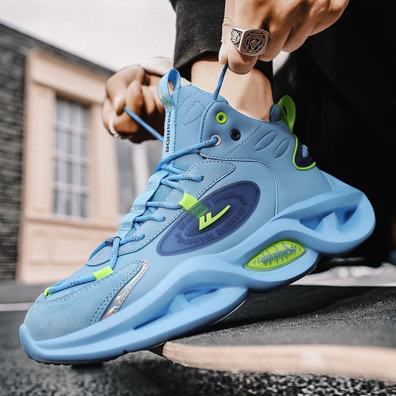 Warrior High-Top 'Blue' 圖 7