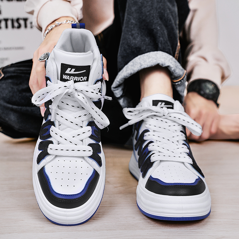 Warrior High-Top 'Dissolving Alphabet White Blue Black' 圖 5