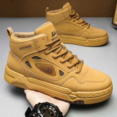 Warrior High-Top 'Kuning Alami' WXY-F448C03 Shop Warrior High-Top 'Kuning Alami' WXY-F448C03