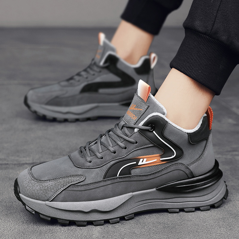 Cheap Warrior High-Top 'Gris Negro' zapatillas altas WBX-267N02