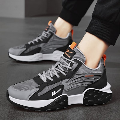 Warrior High-Top 'Grey Black' WXY-F212C03 1