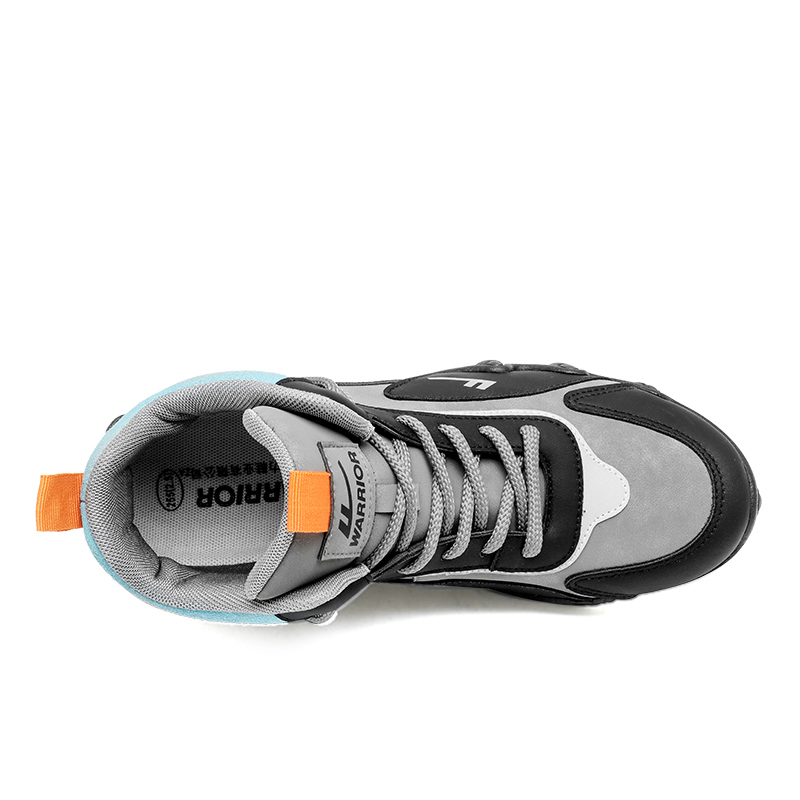 Warrior High-Top 'Grey Black Blue' 圖 4