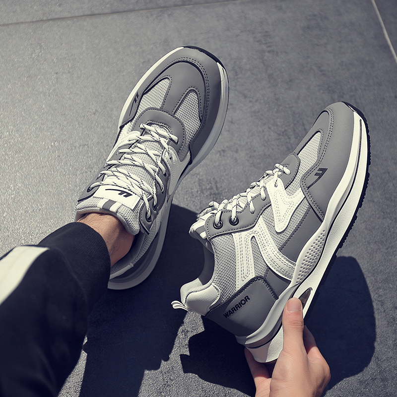 Warrior High-Top 'Grey White' 圖 11