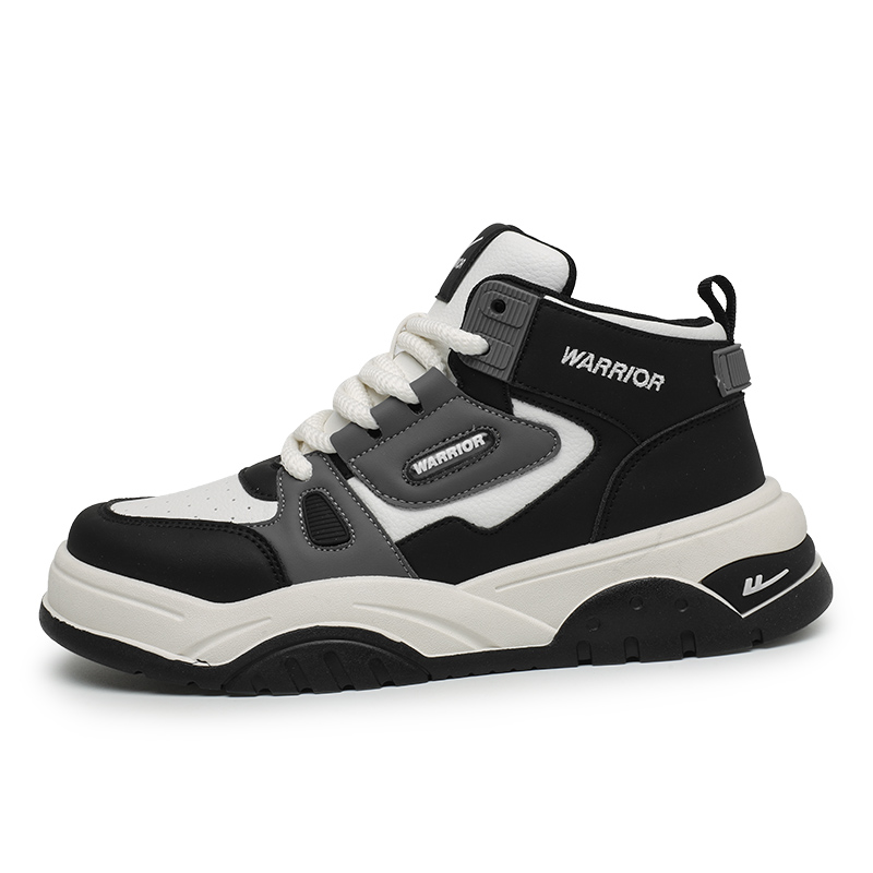 Warrior High-Top 'Guochao Retro Simple Casual Thick Sole' WBN(JS)-120803
