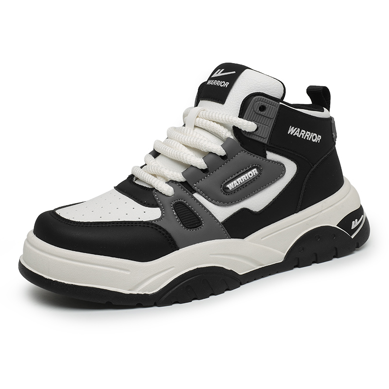Lookbook Warrior High-Top 'Guochao Retro Simple Casual Thick Sole' WBN(JS)-120803