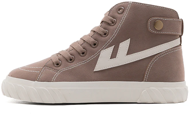 勇士回力 高幫保暖加絨板鞋 卡其色 Buy 勇士回力 高幫保暖加絨板鞋 卡其色