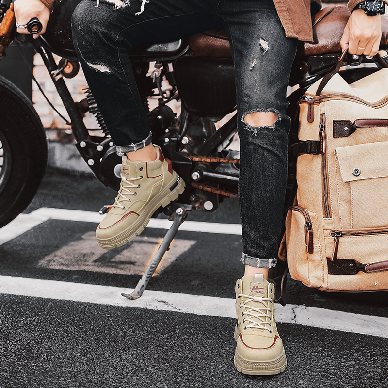 Details for 워리어 하이탑 '카키 마틴' (khaki Martin optional if over 80 characters) WXP(WZ)-123401