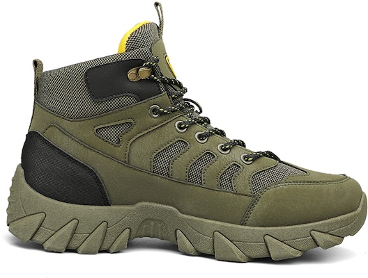 Warrior High-Top 'Hijau Tentara Hitam' WXY-F950C03 Order Warrior High-Top 'Hijau Tentara Hitam' WXY-F950C03