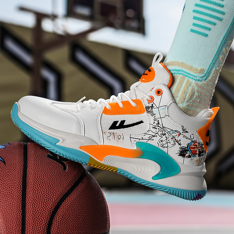 Warrior High-Top 'Multicolor Casual Painted Thick Sole' 圖 12