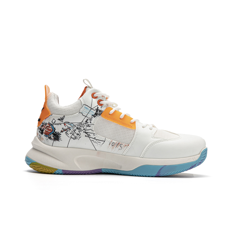 Warrior High-Top 'Multicolor Casual Painted Thick Sole' 圖 2