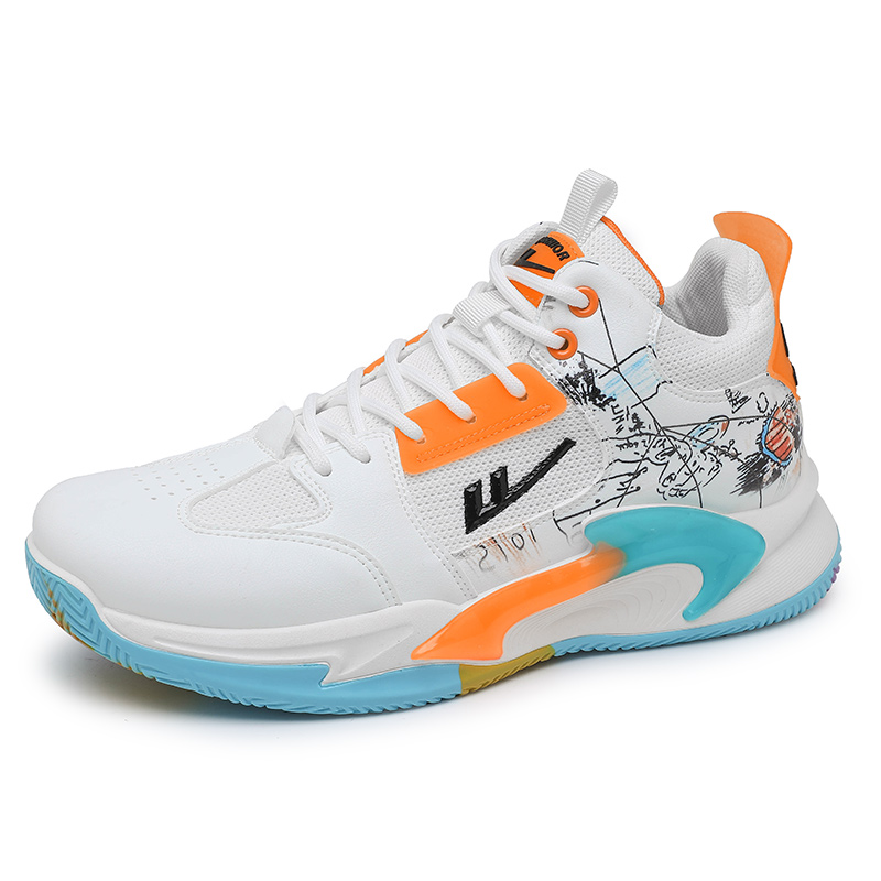 Warrior High-Top 'Multicolor Casual Painted Thick Sole' 圖 3