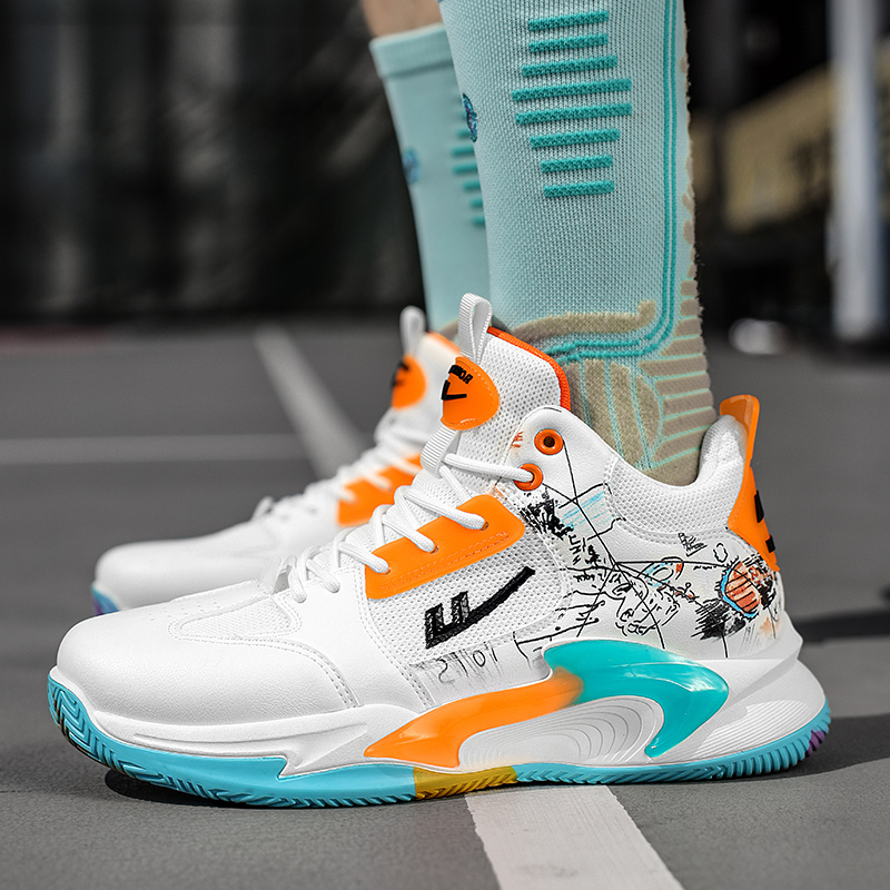 Warrior High-Top 'Multicolor Casual Painted Thick Sole' 圖 10