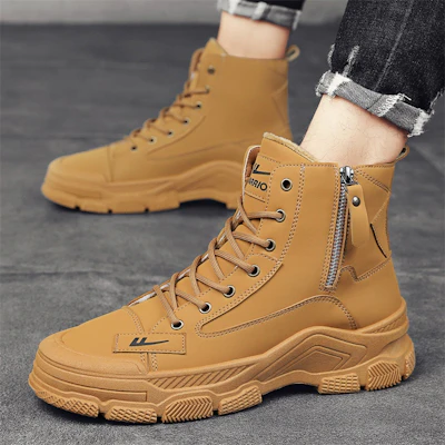 Warrior High-Top ''Retro Workwear Mosterd'' WXP(WZ)-084603M 4