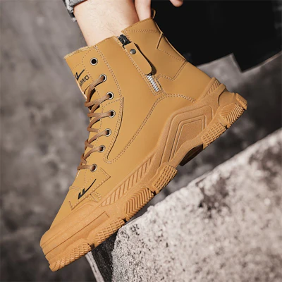 Warrior High-Top ''Retro Workwear Mosterd'' WXP(WZ)-084603M 1