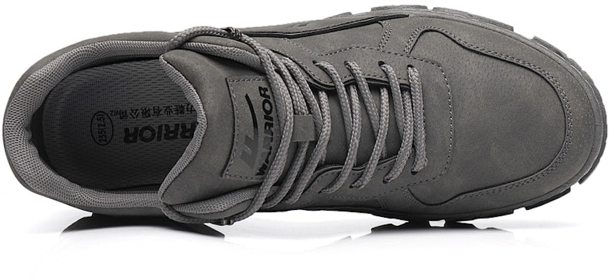 Warrior High-Top 'Simplified Versatile Academy Grey' WXP(WZ)-080802 Lookbook Warrior High-Top 'Simplified Versatile Academy Grey' WXP(WZ)-080802