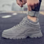 Shop Warrior High-Top 'Simplified Versatile Academy Grey' Kelabu WXP(WZ)-080802