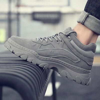 Warrior High-Top 'Simplified Versatile Academy Grey' WXP(WZ)-080802 Cheap Warrior High-Top 'Simplified Versatile Academy Grey' WXP(WZ)-080802