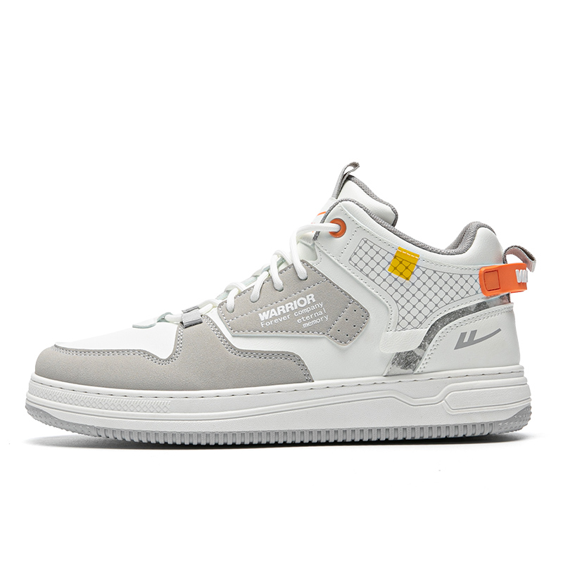 Warrior High-Top 'Street Fashion White Grey'