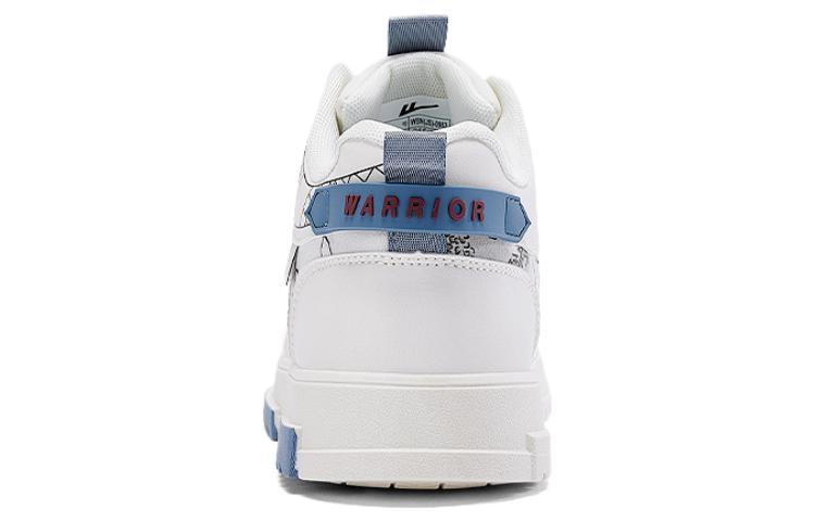 Warrior High-Top 'White Blue' 圖 4