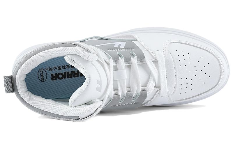 Warrior High-Top 'White Grey' 圖 3