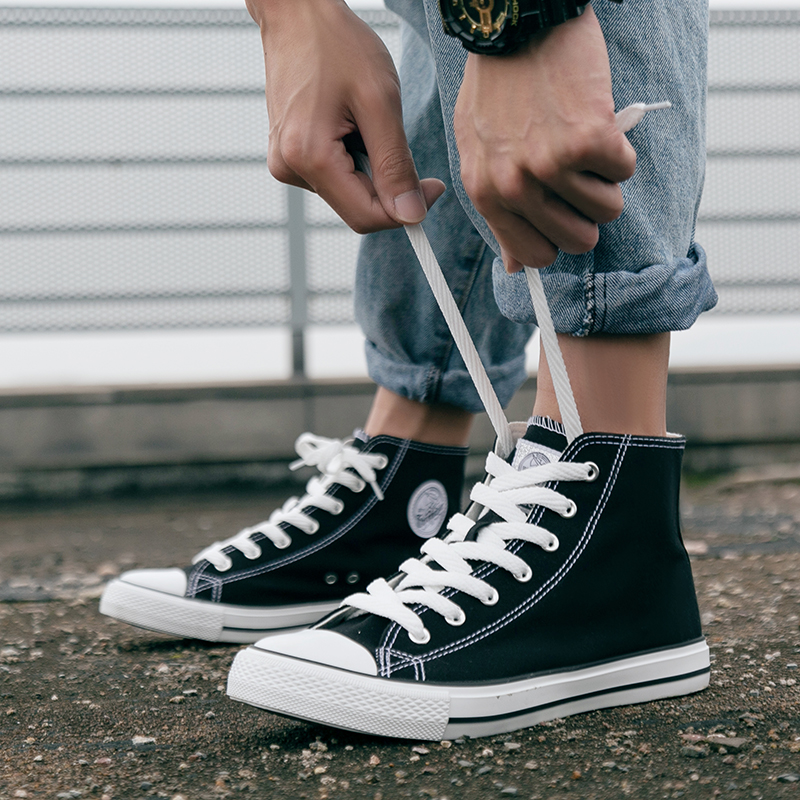 Purchase Warrior High-Top Canvas 'Black' WXY-A236G01