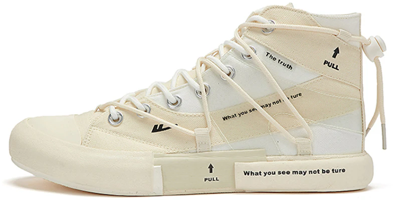 Warrior High-Top Canvas 'Cream White' WXY-B227G02 Buy Warrior High-Top Canvas 'Cream White' WXY-B227G02