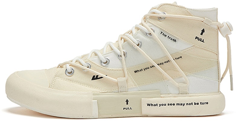 Warrior High-Top Canvas 'Cream White' WXY-B227G02 Buy Warrior High-Top Canvas 'Cream White' WXY-B227G02