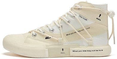 Warrior High-Top Canvas 'Cream White' WXY-B227G02 Warrior High-Top Canvas 'Cream White' WXY-B227G02