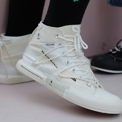 Warrior High-Top Canvas 'Cream White' WXY-B227G02 Shop Warrior High-Top Canvas 'Cream White' WXY-B227G02
