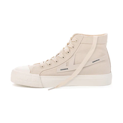 Warrior High-Top Canvas 'Patchwork Beige'