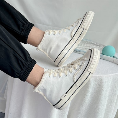 Warrior High-Top Canvas 'White Comfort Plus Velvet' WXY-E209G01 3