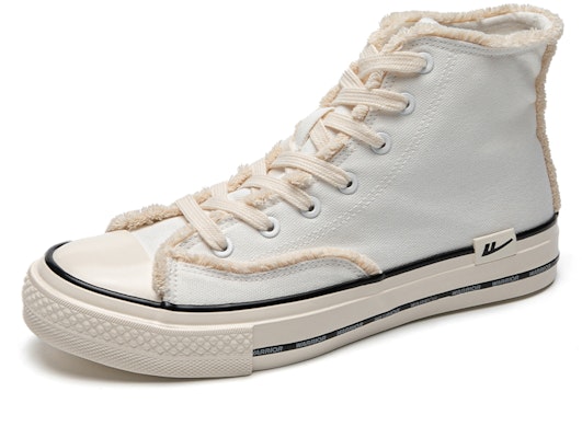 Warrior High-Top Canvas 'White Comfort Plus Velvet' WXY-E209G01 Lookbook Warrior High-Top Canvas 'White Comfort Plus Velvet' WXY-E209G01