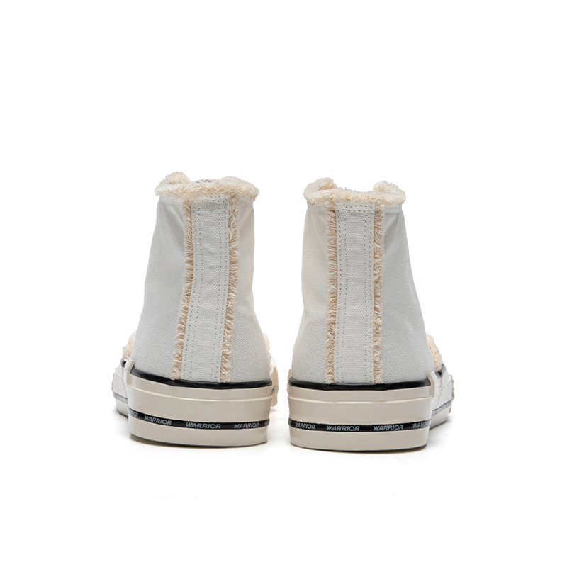Purchase 워리어 하이탑 캔버스 '컴포트 벨벳' (화이트) WXY-E209G01