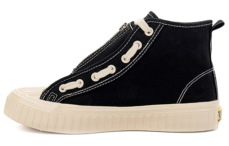 Warrior High-Top Canvas with Zipper 'Black' FXY-020TC04
