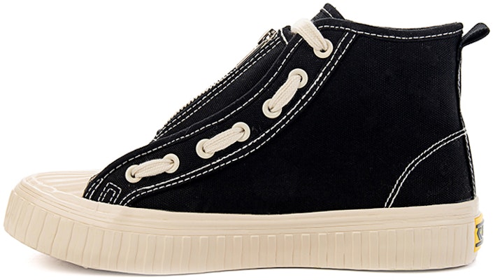 Warrior High-Top Canvas with Zipper 'Black' FXY-020TC04 Buy Warrior High-Top Canvas with Zipper 'Black' FXY-020TC04