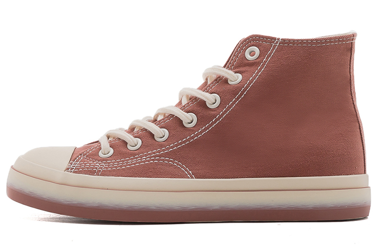 Warrior High-Top Casual Canvas Sneaker 'Red Bean'