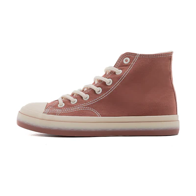 Warrior High-Top Casual Canvas Sneaker 'Red Bean'